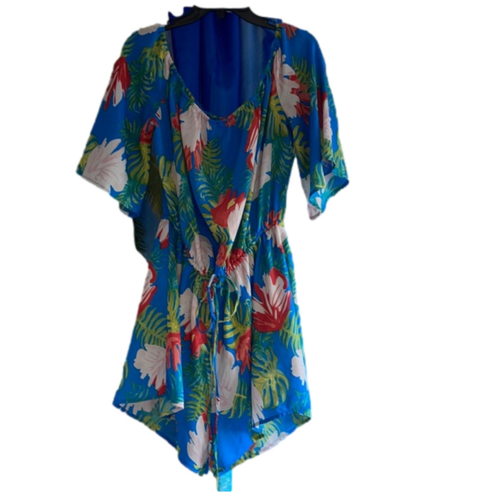 Nice tropical romper 1X